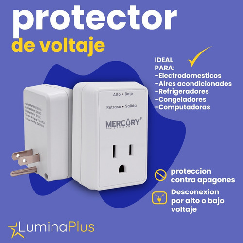 Imagen 4 de 5 de Protector Voltaje 10amp Para Electrodomesticos Computador Tv