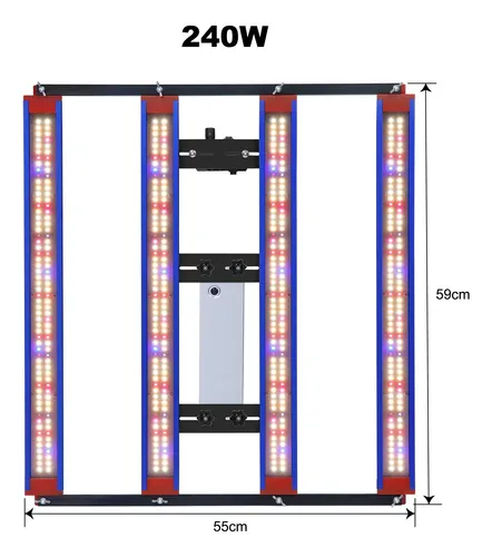 Yxo Yuxinou Lm301h Evo 240w Barra De Luz Para Cultivo Inte