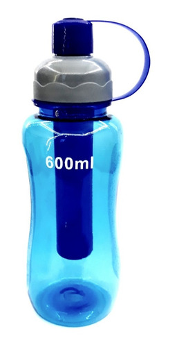 Squeeze Com Refil Em Gel Gelo 600ml-garrafa D'agua 2 Peças