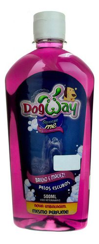 Shampoo Pelo Escuro Para Cão E Gato 500ml Dog Way Genial Pet