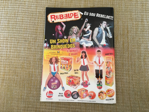 Revista Oficial Rebelde Curtimos O Rio Com Rbd Nº6 O563