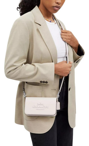 Cartera Crossbody Coach Toni - Chalk