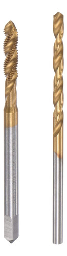 M3 X 0.5 Spiral Flute Tap And 2.5mm Twist Drill Set, Me...