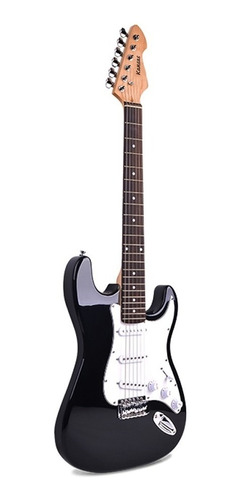 Guitarra Electrica Kansas L-g1-st Negra+cable