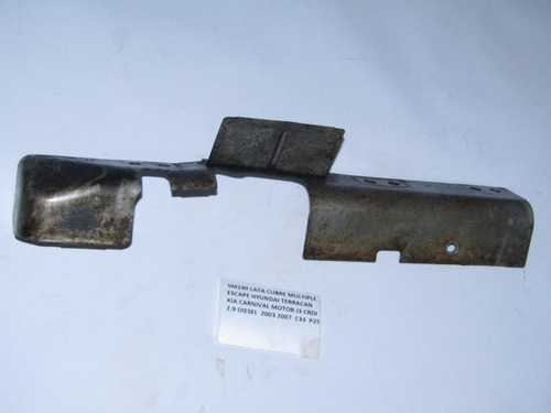 Lata Cubre Multiple Escape Hyundai Terracan Kia 2003 2007 (Usado)