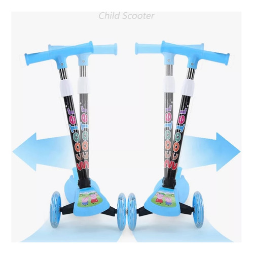 Scooter De Niños Con Luz En Llantas