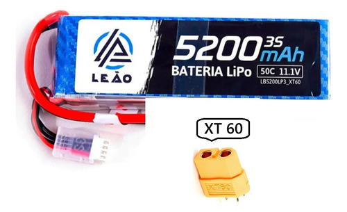 Bateria 5200mah 3s Com 50c De Descarga 11,1v
