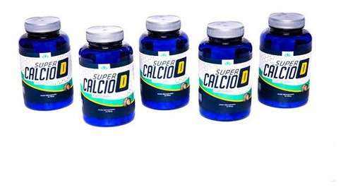 Imagem 3 de 5 de Osteoporose Trate Com Super Cálcio D Kit Com 05 Unidades