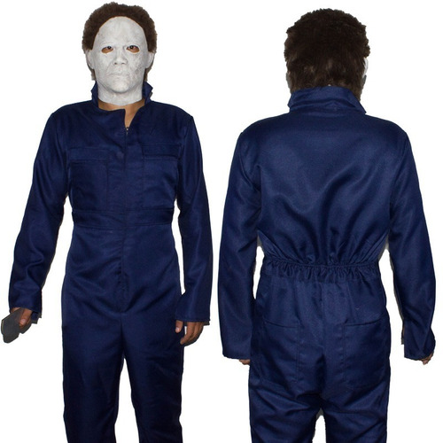 Adulto Michael Myers Mono Cosplay Disfraz Halloween Fiesta 