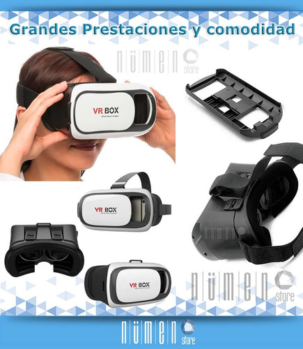 Imagen 6 de 10 de Anteojos Gafas De Realidad Virtual Vr Con Control 360 Full C