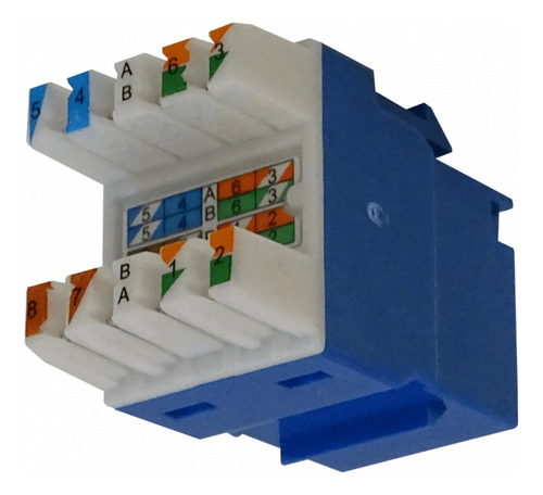 Furukawa Azul Cat6 Utp Multilan Punch Keystone Hembra Rj45 3