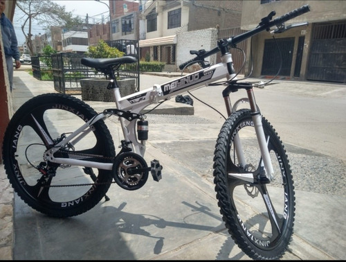 Bicicleta Plegable - Acero Carbono, Aro 26