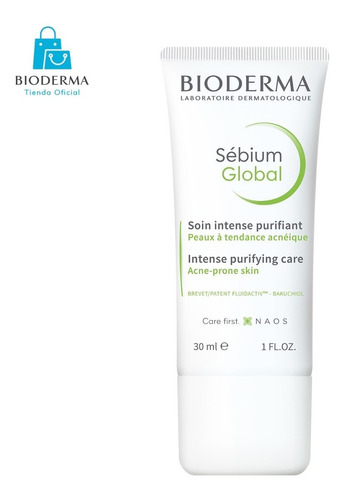Bioderma Sébium Global Elimina Y Previene Imperfecciones 30m Tipo de piel Piel con tendencia acnéica