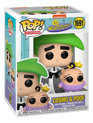 Funko Pop! & Buddy: Os padrinhos mágicos - Cosmo & Poof