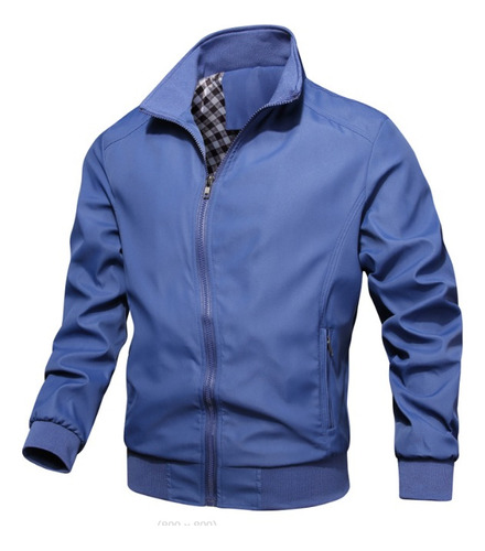 Chaqueta Con Cremallera Pilot Casual Para Hombre