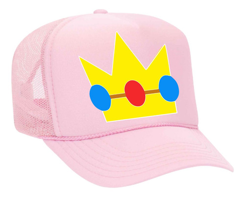 Gorra Princesa Peach Mario Bros Trucker