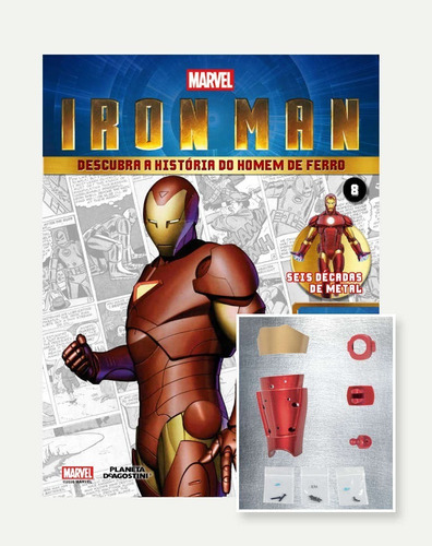 Coleção Homem De Ferro Volume 08 Planeta Deagostini Iron Man