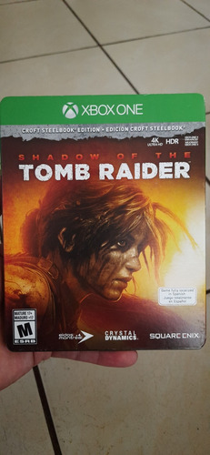 Shadow Of The Tomb Raider Collectors Steelbook Xbox