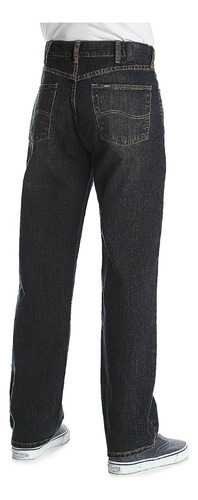  Lee Pantalon Jean Relaxed Fit Bluejean Original Azul Y Marr