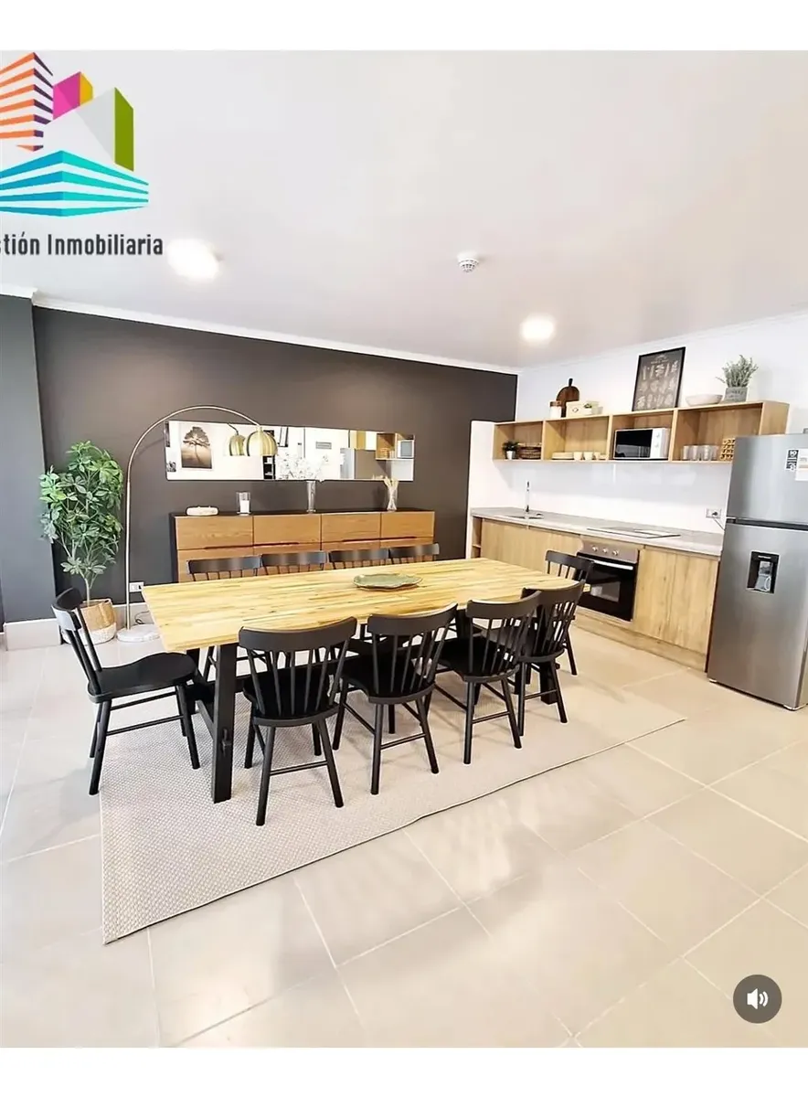 Imagen 2 de 22 de Departamento En Arriendo Amoblado A Pasos Del Mar