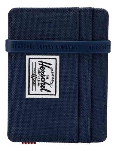 Herschel Charlie Rfid Card Case Wallet Para Hombre, Azul Mar