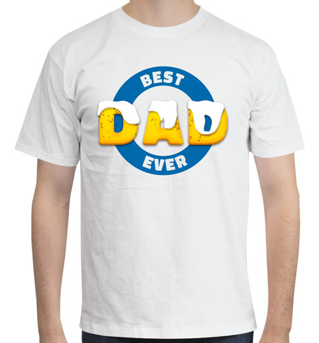 Playera Día Del Padre - Cerveza - Best Dad