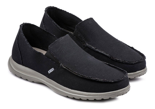 Imagen 2 de 9 de Mocasin Lona Pancha Hombre Ringo Active Carmel