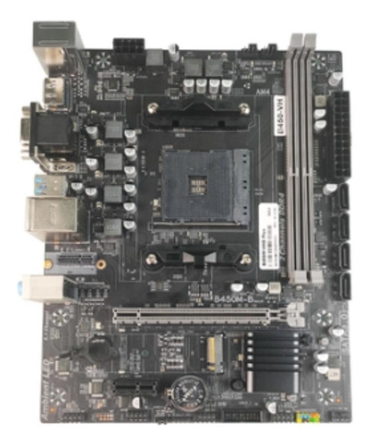 Placa Mae B450m - Socket Am4 - Ddr4