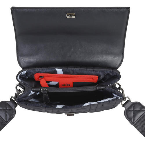 Bolsa Para Mujer Briefcase Cloe Nylon Acolchada