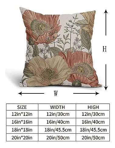 Juego De 2 Fundas De Almohada Vintage 45 X 45 Cm