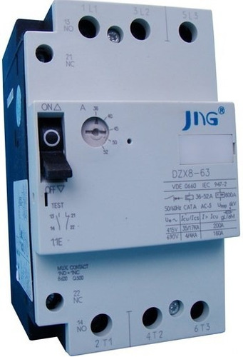 Disjuntor Motor Jng Dzx8-63 28-40a