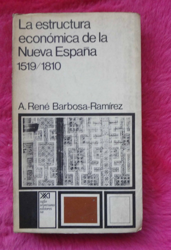 La Estructura Económica De La Nueva España 1519/1810 De A. R