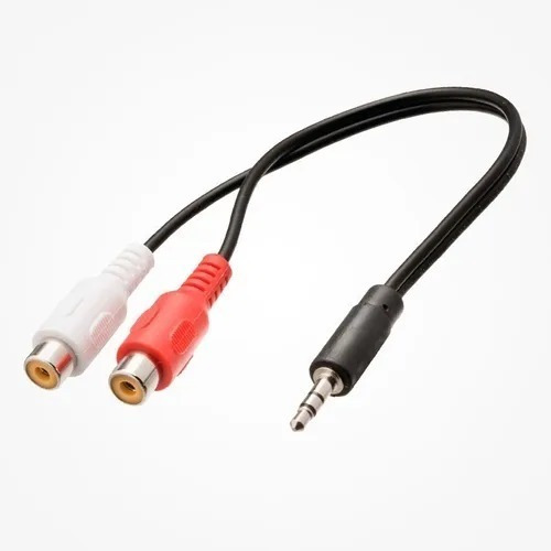 Cable Plug 3.5 Macho A 2 Rca Hembra