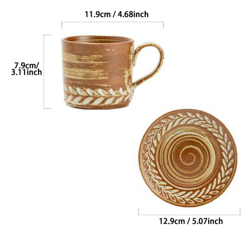 Compatible Juego De Taza Y Platillo De Café , Taza Para