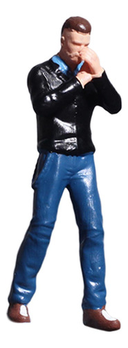Figura De Pie A Escala 1/64 De Gente De Hombre Con Chaqueta
