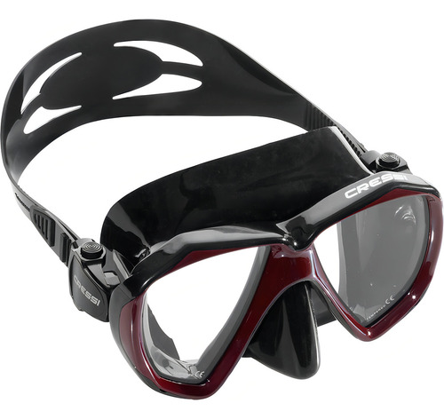 Máscara De Mergulho Cressi Ranger + Anti Fog Sea Gold Cor Preto/marrom