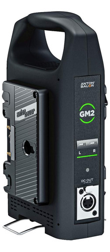 Anton Bauer Gm2 Dual Gold Mount Charger Negro Cargador Movil