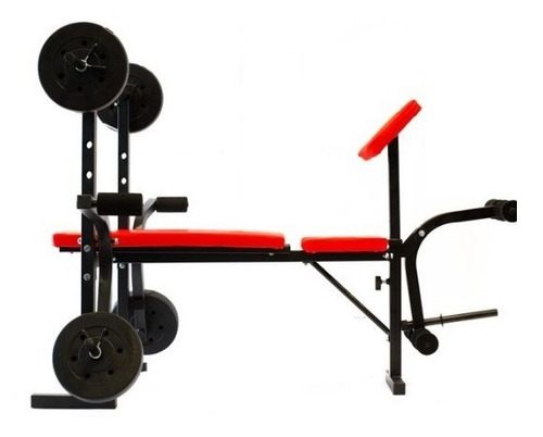 Imagen 5 de 9 de Banco De Pesas Arg-150 Randers + Mini Bike Jy8207 Mg