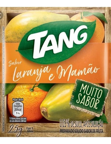 Suco Tang Atacado 02 Caixas - 30 Envelopes Com 25g Cada Env