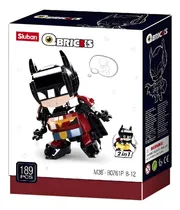 Comprar Bloques Sluban Superhéroes Y Villanos Batman M38 189 Pzs Ub