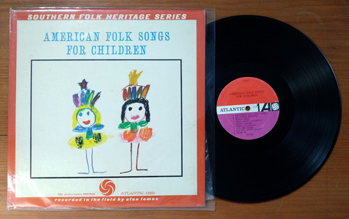 American Folk Songs For Children Disco Lp Vinilo Usa