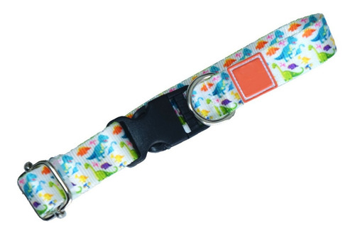 Collar Estampado Perros Grandes Confort Calidad Xl-dino