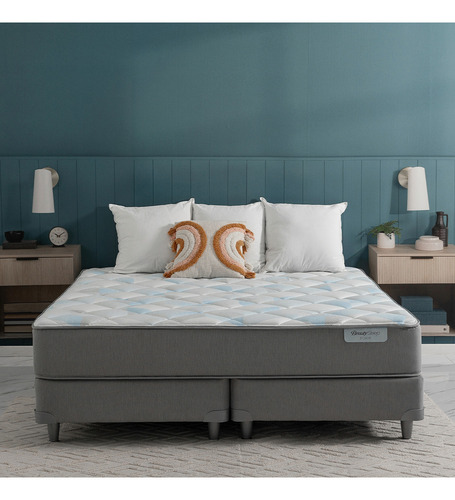 Colchón Y Sommier Beautysleep Foam 2 Plazas 190x150