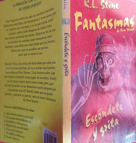 Escóndete Y Grita R. L. Stine Emecé Usado * (Usado)