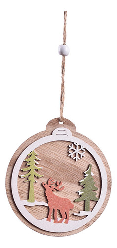 3 Adornos Navideños De Granja, Árbol De Navidad, Colgantes