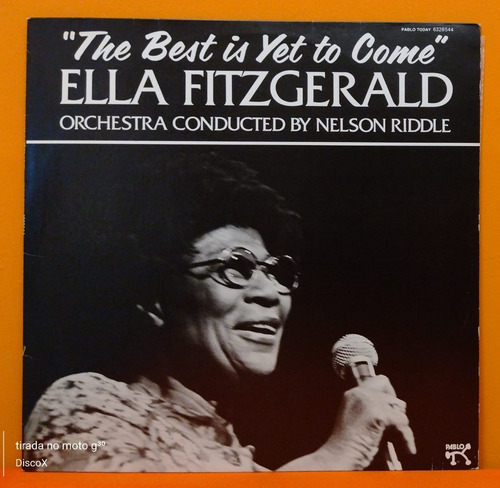 Ella Fitzgerald The Best Is Yet To Come - Lp Disco De Vinil