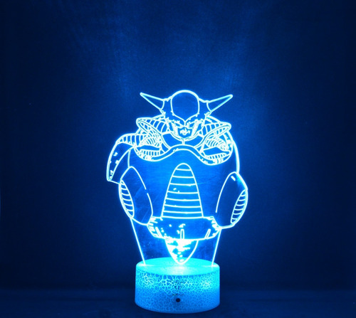 Lámpara 3d Freezer Dragon Ball Z Base Griet