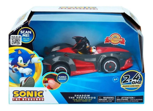 Shadow The Hedgehog Turbo 2.4 Ghz Radio Control