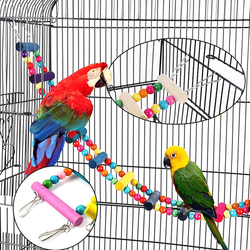 (e) Swing, Juguete De Jaula Para Loros, Juego De Columpios D