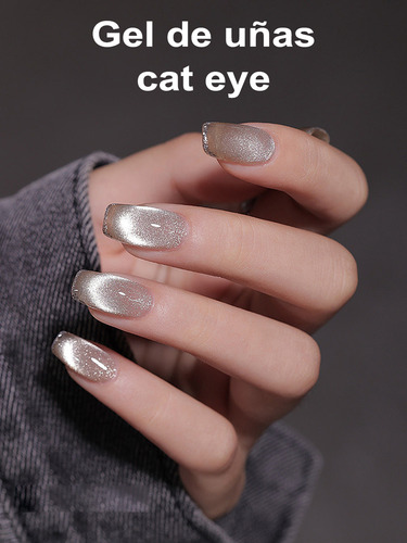 Pandoragel De Ojo De Gato Con Cristales Helados /6pcs